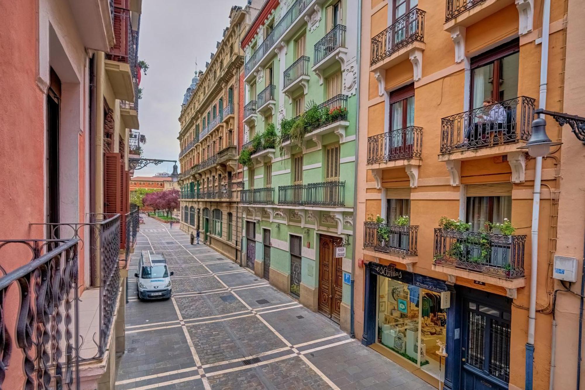 Centro Historico Exterior, Calle Nueva Dos Balcones Pamplona Exterior foto