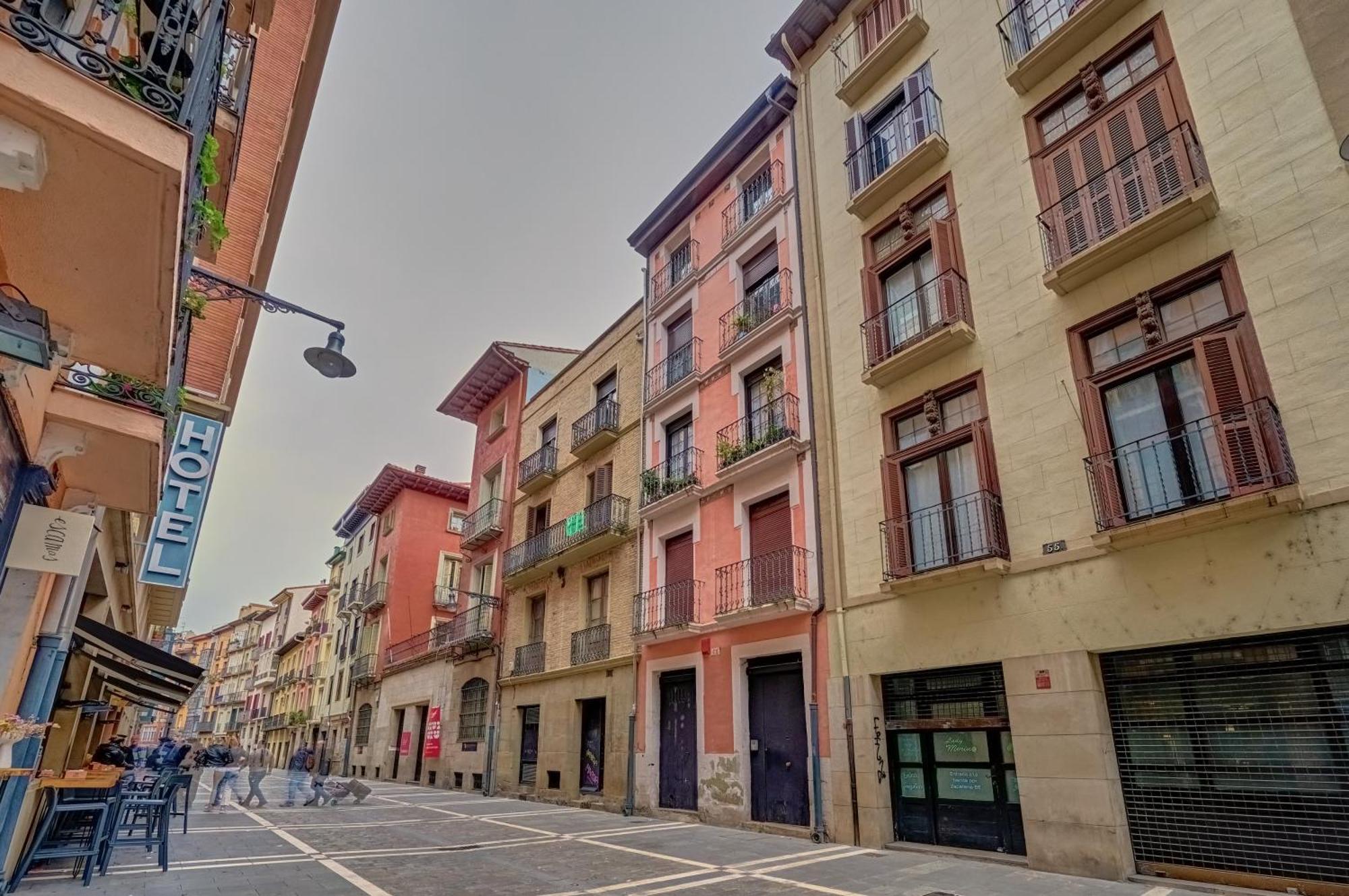 Centro Historico Exterior, Calle Nueva Dos Balcones Pamplona Exterior foto